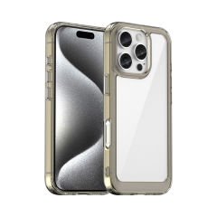 Microcase Iphone 16 Pro Shield Serisi Darbeye Dayanıklı Yarı Esnek Plastik Tpu Kılıf - AL8100