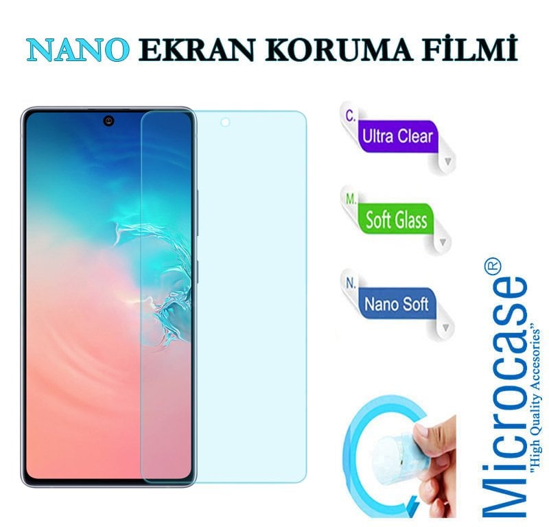 Microcase Samsung Galaxy S10 Lite Nano Esnek Ekran Koruma Filmi