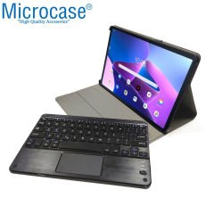 Microcase Lenovo Tab M10 TB328FU 10.1 inch / T328 Touchpad Bluetooth Klavye +  Standlı Kılıf - BKK2