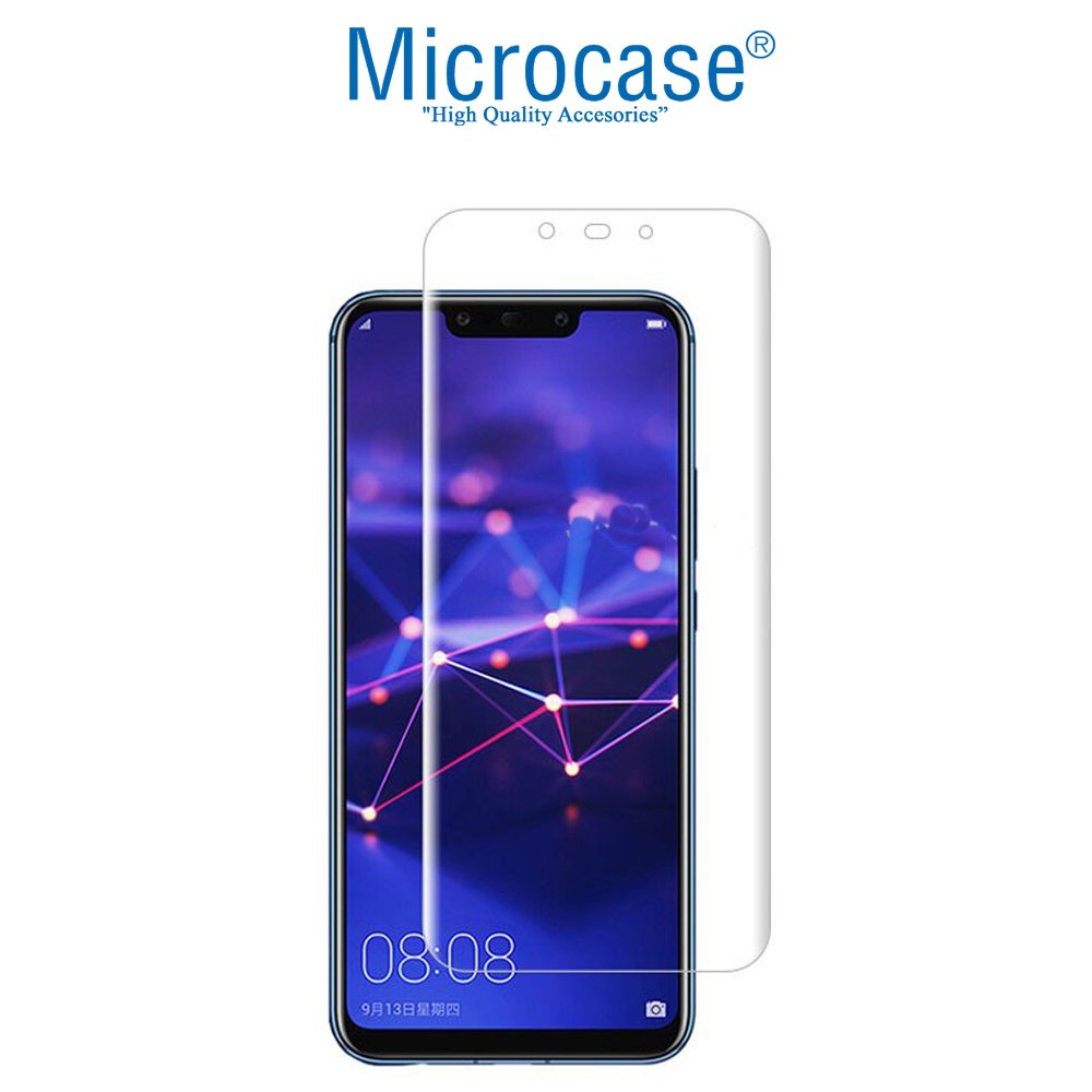 Microcase Huawei Mate 20 Lite Full Ön Kaplama TPU Koruma Filmi