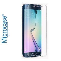 Microcase Samsung Galaxy S6 Edge Full Ön Kaplama TPU Koruma Filmi