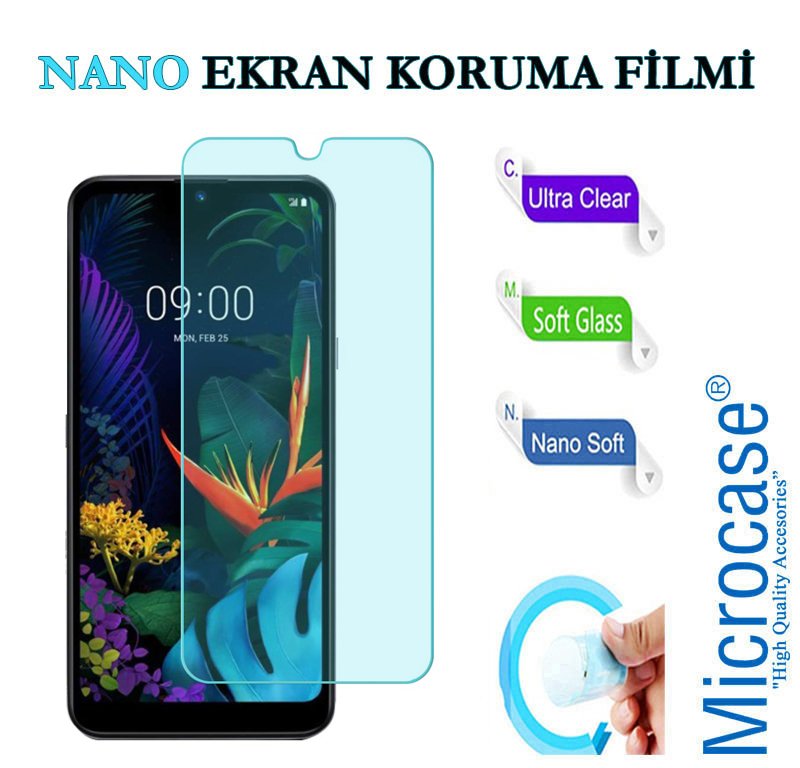 Microcase LG Q60 - K50 Nano Esnek Ekran Koruma Filmi