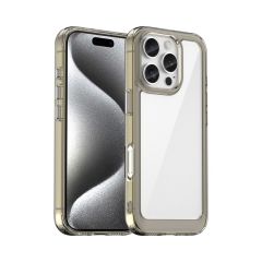 Microcase Iphone 16 ProMax Shield Serisi Darbeye Dayanıklı Yarı Esnek Plastik Tpu Kılıf - AL8100