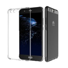 Huawei P10 5.1'' Ultra İnce Silikon Kılıf + Tempered Glass