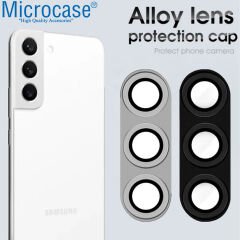 Microcase Samsung Galaxy S23 Alüminyum Lens Koruma Halkası - AL3561