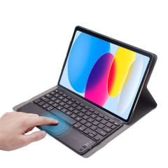 Microcase iPad 10.9 2022 (10. Nesil) Bluetooth Klavye + Touchpad Standlı Kılıf - BKK2