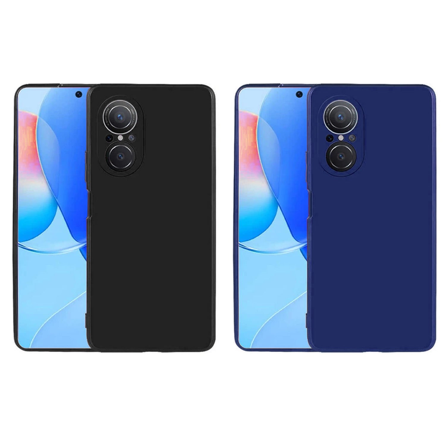 Microcase Huawei Nova 9 SE CamPRO Serisi Kamera Korumalı Silikon Kılıf - AL3427