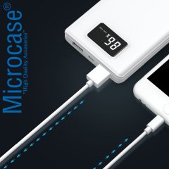 iPhone iPad Lightning USB Şarj ve Data Kablosu - 3 Metre Beyaz