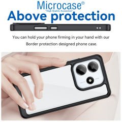 Microcase Xiaomi Redmi Note 14 5G Shield Serisi Darbeye Dayanıklı Yarı Esnek Plastik Tpu Kılıf - AL8100