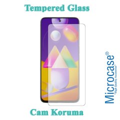Samsung M31s Tempered Glass Cam Ekran Koruyucu