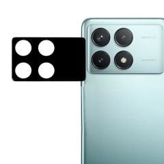 Microcase Xiaomi Redmi Poco F6 / Xiaomi Redmi Turbo 3 5G Uyumlu Kamera Lens Koruma Halkası - Kapalı Tasarım -Siyah AL3401