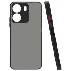 Microcase Xiaomi Redmi 13C 4G / POCO C65 London Serisi Darbeye Dayanıklı Kılıf - Siyah AL3415