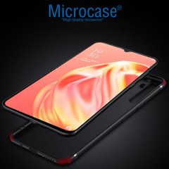 Microcase Oppo A91 - Oppo Reno 3 Elektrocase Serisi Kamera Korumalı Silikon Kılıf - Siyah