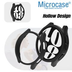Microcase Samsung Galaxy Watch 6 44mm Önü Açık Sert Slim Rubber Kılıf - AL3172