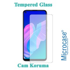 Huawei P40 Lite E Tempered Glass Cam Ekran Koruyucu