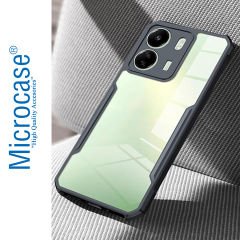 Microcase Xiaomi Redmi 13C 4G / POCO C65  ile uyumlu Airbag Serisi Darbeye Dayanıklı Köşe Korumalı Tpu Kılıf - AL3370