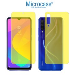 Microcase Xiaomi Mi CC9e Full Ön Arka Kaplama Koruma Filmi