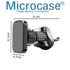 Microcase Izgaralıktan Araç İçi Manyetik 360 Derece Döner Telefon Tutucu - AL3736