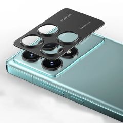 Microcase Xiaomi Redmi Poco F6 Pro / Xiaomi Redmi K70 Pro Uyumlu Kamera Lens Koruma Halkası - Kapalı Tasarım -Siyah AL3401