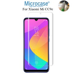 Microcase Xiaomi Mi CC9e Full Ön Kaplama Koruma Filmi