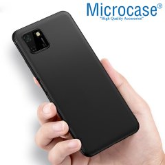 Microcase Huawei Y5P - Honor 9S Elektrocase Serisi Kamera Korumalı Silikon Kılıf - Siyah