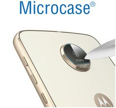 Motorola Moto Z Arka Kamera için Nano Glass TPU Koruma Filmi