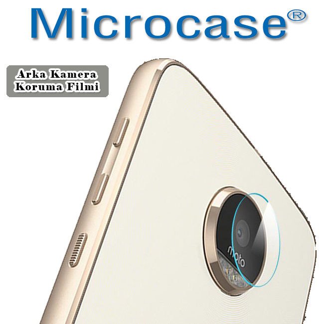 Motorola Moto Z Arka Kamera için Nano Glass TPU Koruma Filmi
