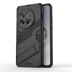 Microcase Oneplus 12 5G Matrix Serisi Armor Standlı Perfect Koruma Kılıf - Siyah Al3416