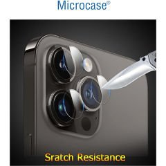 Microcase iPhone 15 pro Kamera Camı Lens Koruyucu Nano Esnek Film - AL3400