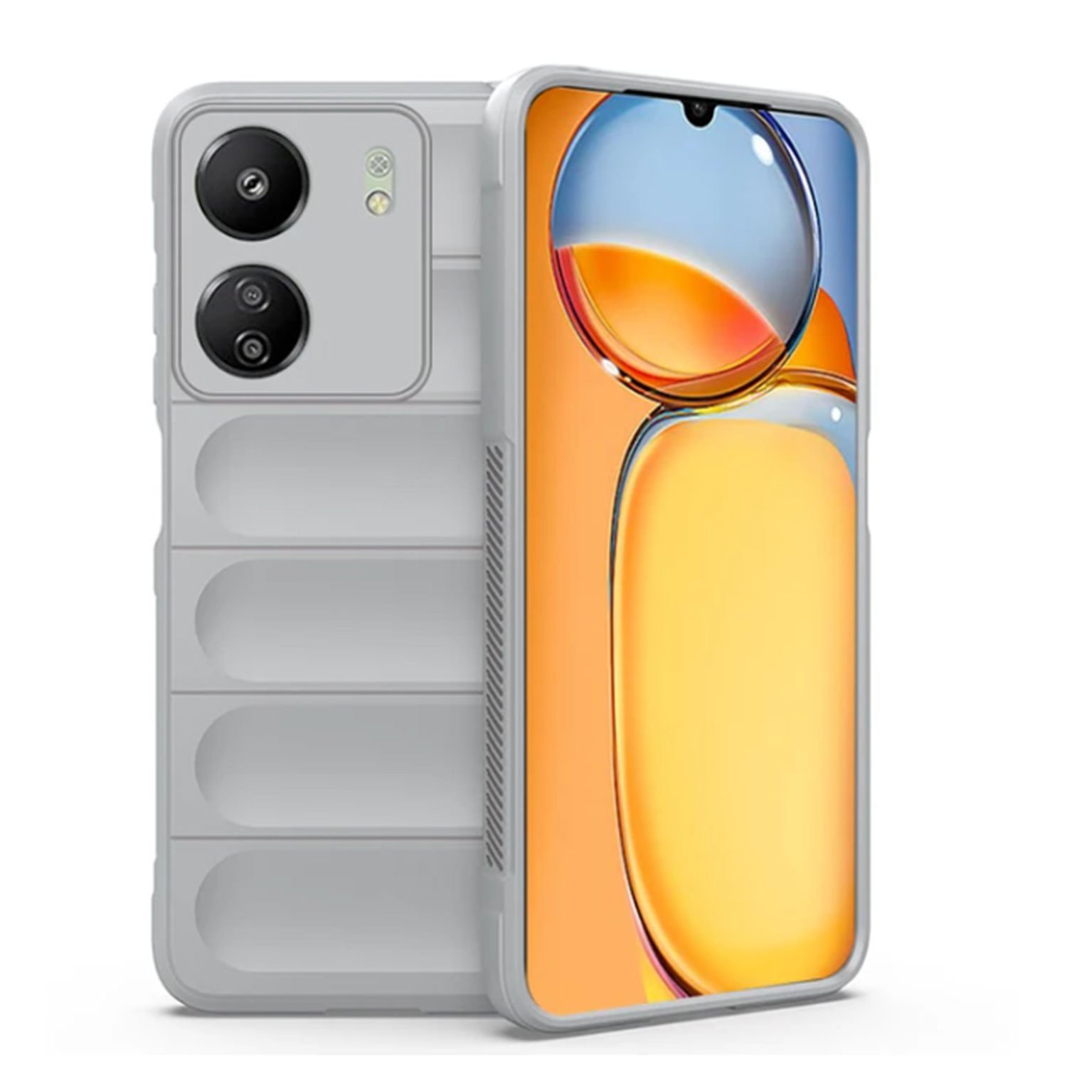 Microcase Xiaomi Redmi 13C 4G / POCO C65 Miami Serisi Darbeye Dayanıklı Silikon Kılıf - AL3420