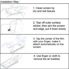 Microcase OnePlus 6T Tempered Glass Cam Ekran Koruyucu