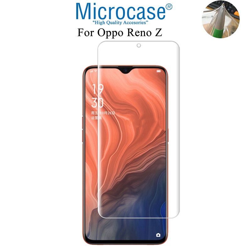 Microcase Oppo Reno Z Full Ön Kaplama Koruma Filmi