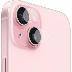 Microcase IPhone 15 Plus Kamera Camı Lens Koruyucu Nano Esnek Film - AL3400