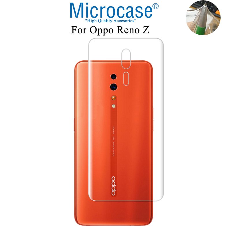 Microcase Oppo Reno Z Full Arka Kaplama Koruma Filmi