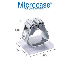 Microcase Yapışkanlı Plastik Mop Tutucu Pratik Organizer Vileda Temizlik Fırçası Süpürge Tutucusu AL4455