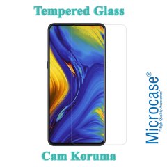 Microcase Xiaomi Mi Mix 3 Tempered Glass Cam Ekran Koruyucu