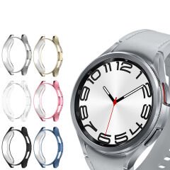 Microcase Samsung Galaxy Watch 6 44mm Önü Kapalı Silikon Kılıf - AL3173