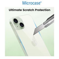 Microcase IPhone 15 Plus Arka Kapak Için Tempered Glass Cam Koruma - AL3270
