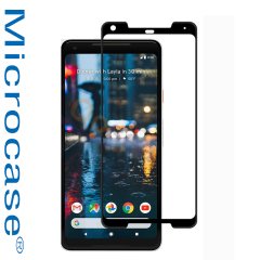 Google Pixel 2 XL Tam Kaplayan Tempered Glass Cam Ekran Koruyucu