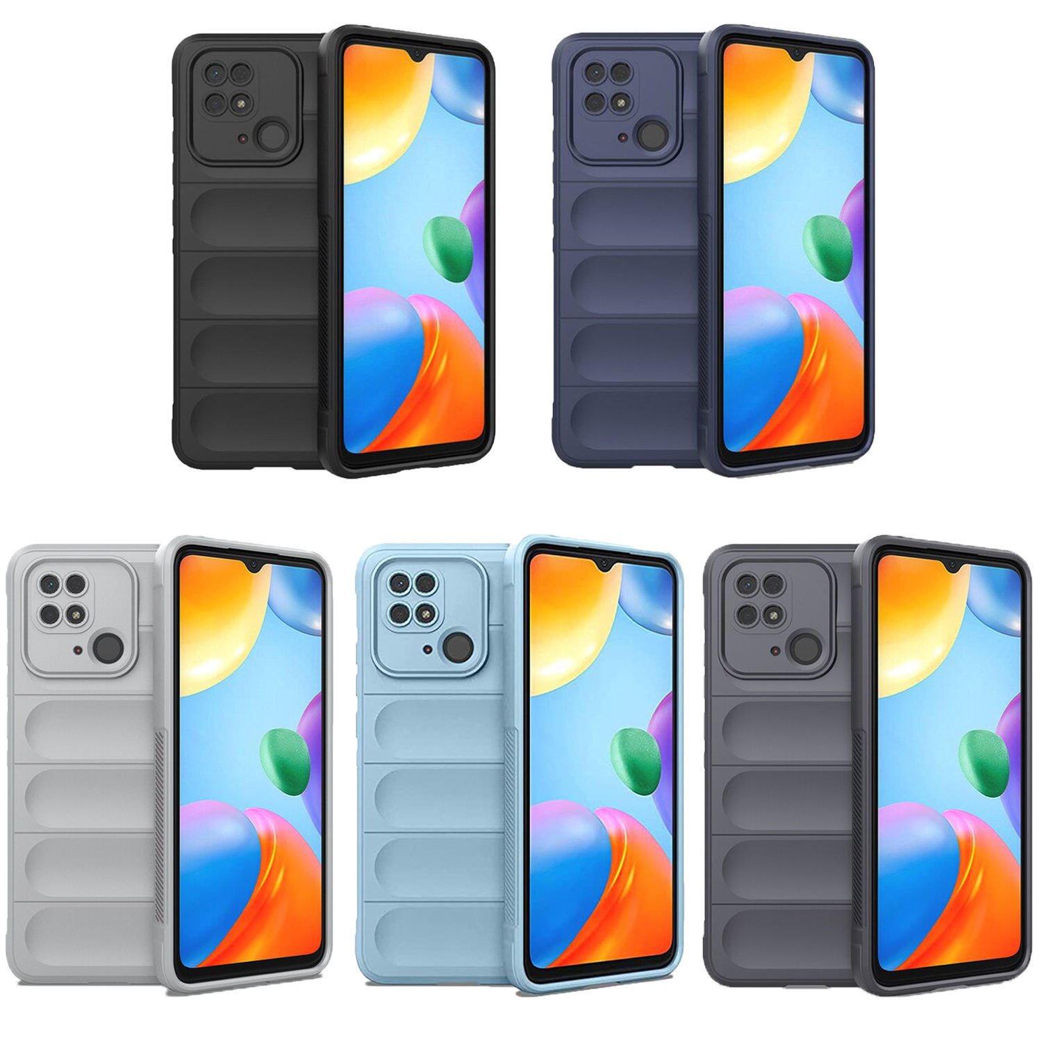 Microcase Xiaomi Poco C40 Miami Serisi Darbeye Dayanıklı Silikon Kılıf