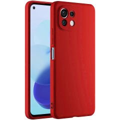 Microcase Xiaomi Mi 11 Lite CamPRO Serisi Kamera Korumalı Silikon Kılıf - AL3427