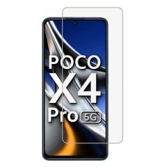 Microcase Xiaomi Poco X4 Pro 5G Tempered Glass Cam Ekran Koruyucu