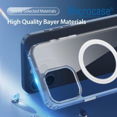 Microcase Iphone 16 Pro için Magsafe Manyetik Darbeye Dayanıklı Yarı Esnek Plastik TPU  Kılıf - AL8115