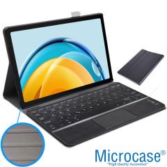 Microcase Honor Pad 8 12'' Tablet Bluetooth Touchpad Klavye + Standlı Kılıf - BKK2