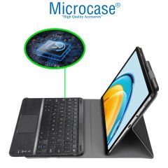 Microcase Honor Pad 8 12'' Tablet Bluetooth Touchpad Klavye + Standlı Kılıf - BKK2