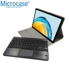 Microcase Honor Pad 8 12'' Tablet Bluetooth Touchpad Klavye + Standlı Kılıf - BKK2