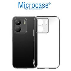 Microcase Xiaomi Redmi 13C 4G / POCO C65 Slim Serisi Soft TPU Silikon Kılıf - Şeffaf AL3324