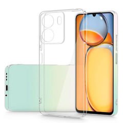 Microcase Xiaomi Redmi 13C 4G / POCO C65 Slim Serisi Soft TPU Silikon Kılıf - Şeffaf AL3324