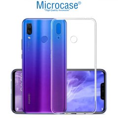Microcase Huawei P Smart Z Ultra İnce 0.2 mm Soft Silikon Kılıf + Tempered Glass Cam Koruma (SEÇENEKLİ)