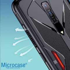 Microcase ZTE Nubia Red Magic 6 - Red Magic 6 Pro Gamepad Tutucu Silikon Kılıf - Siyah